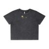 Wo's Stone Wash Heavy Crop Tee Thumbnail