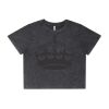 Wo's Stone Wash Heavy Crop Tee Thumbnail