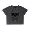 Wo's Stone Wash Heavy Crop Tee Thumbnail
