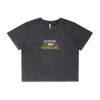 Wo's Stone Wash Heavy Crop Tee Thumbnail