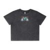 Wo's Stone Wash Heavy Crop Tee Thumbnail