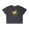 Wo's Stone Wash Heavy Crop Tee Thumbnail