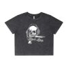 Wo's Stone Wash Heavy Crop Tee Thumbnail