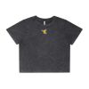 Wo's Stone Wash Heavy Crop Tee Thumbnail