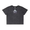 Wo's Stone Wash Heavy Crop Tee Thumbnail
