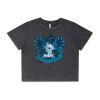 Wo's Stone Wash Heavy Crop Tee Thumbnail