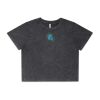 Wo's Stone Wash Heavy Crop Tee Thumbnail
