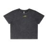 Wo's Stone Wash Heavy Crop Tee Thumbnail