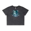 Wo's Stone Wash Heavy Crop Tee Thumbnail