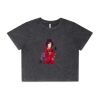 Wo's Stone Wash Heavy Crop Tee Thumbnail