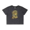 Wo's Stone Wash Heavy Crop Tee Thumbnail