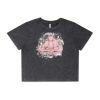 Wo's Stone Wash Heavy Crop Tee Thumbnail