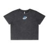 Wo's Stone Wash Heavy Crop Tee Thumbnail