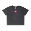 Wo's Stone Wash Heavy Crop Tee Thumbnail
