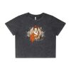 Wo's Stone Wash Heavy Crop Tee Thumbnail