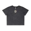 Wo's Stone Wash Heavy Crop Tee Thumbnail