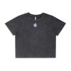Wo's Stone Wash Heavy Crop Tee Thumbnail