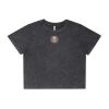 Wo's Stone Wash Heavy Crop Tee Thumbnail