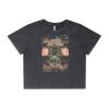 Wo's Stone Wash Heavy Crop Tee Thumbnail