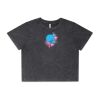 Wo's Stone Wash Heavy Crop Tee Thumbnail