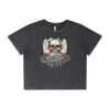 Wo's Stone Wash Heavy Crop Tee Thumbnail