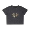 Wo's Stone Wash Heavy Crop Tee Thumbnail