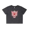 Wo's Stone Wash Heavy Crop Tee Thumbnail
