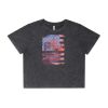 Wo's Stone Wash Heavy Crop Tee Thumbnail