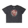 Wo's Stone Wash Heavy Crop Tee Thumbnail