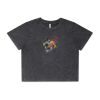 Wo's Stone Wash Heavy Crop Tee Thumbnail