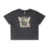 Wo's Stone Wash Heavy Crop Tee Thumbnail