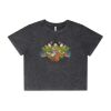 Wo's Stone Wash Heavy Crop Tee Thumbnail